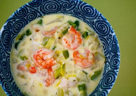 Крем-суп из морепродуктов: рецепты нежности
