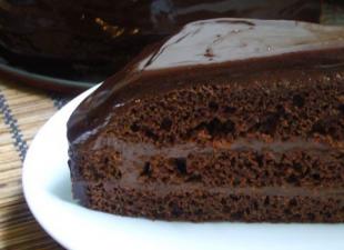 Как приготовить шоколадный пирог